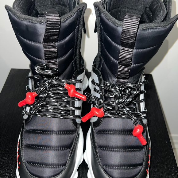 Versace Chain Reaction High Top Sneaker Boots - Picture 3 of 10